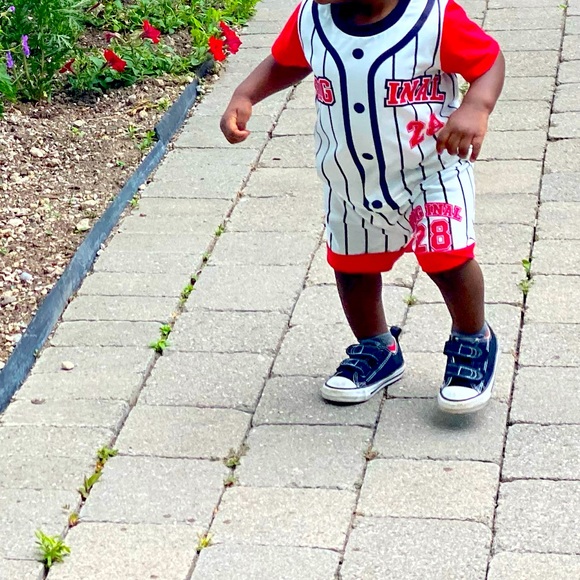 Baseball matching set|6-12 months|7.10 condition - Picture 1 of 1